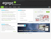 Tablet Screenshot of egogo.nl